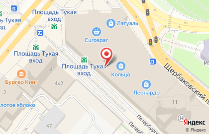 Банкомат Энергобанк на Петербургской улице на карте