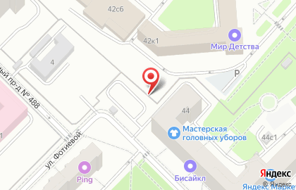 Автостоянка в Москве на карте