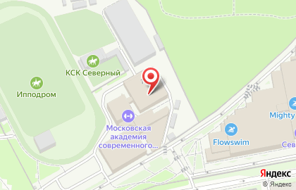 Северный Эшвсм на карте