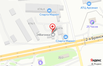 Склад по продаже вагонки и погонажных изделий Вагонка24 на карте
