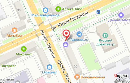 Нотариус Соколова Е.И. на карте