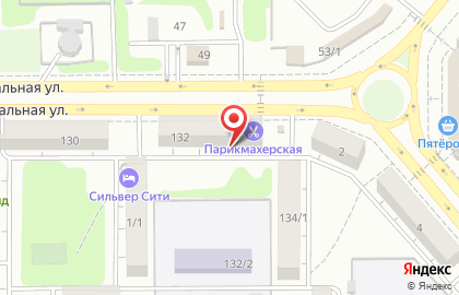 Парикмахерская в Челябинске на карте