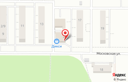 Ветеринарная аптека Дикси на Московской улице на карте