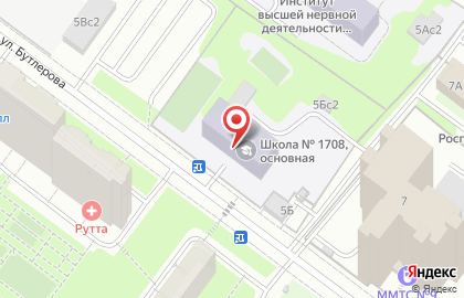 Специальная (коррекционная) школа №1708 с дошкольным отделением в Москве на карте