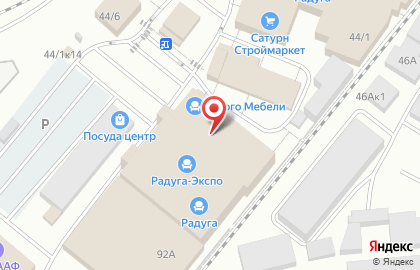 Салон мягкой мебели Формула Дивана в Калининском районе на карте