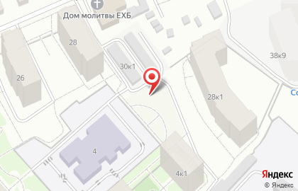 Автостоянка в Архангельске на карте