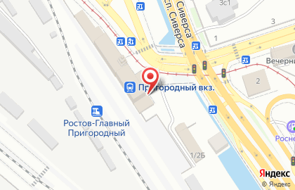 Продуктовый магазин в Ростове-на-Дону на карте