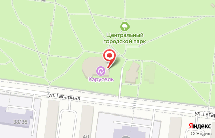 Луна-парк Карусель в Москве на карте