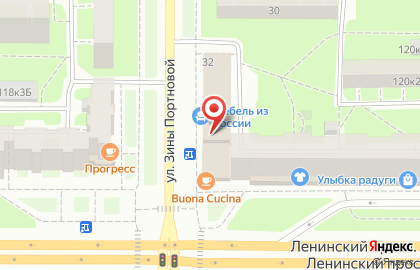 Спорт-бар Юнионбет в ТЦ Огни города на карте