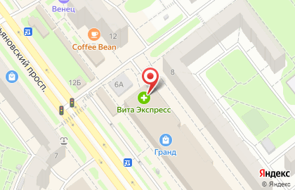 Банкомат ВТБ на Ульяновском проспекте, 6 на карте