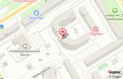 Частный детский сад Ягодки на Полевой улице на карте