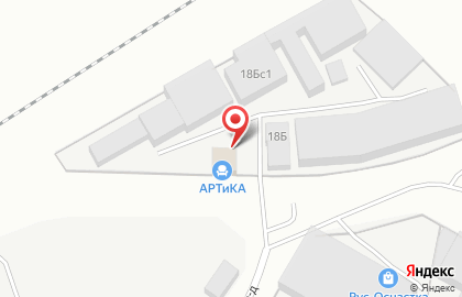 Мебельная фабрика АРТиКА в Дорожном проезде на карте