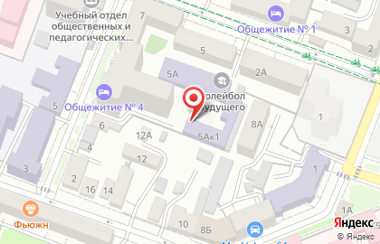 Клуб бокса в Октябрьском районе на карте