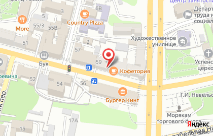 Банкомат Дальневосточный банк Сбербанка России, Приморское отделение на Светланской улице на карте