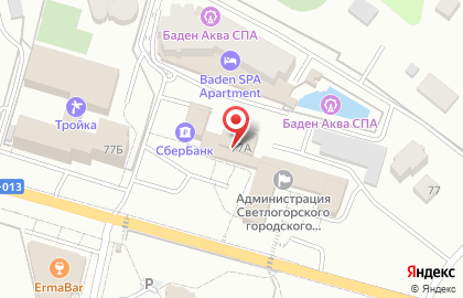 Центр социальной помощи семье и детям в Калининграде на карте
