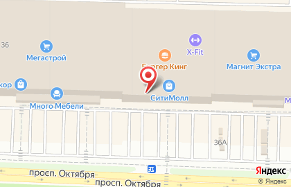 Салон связи Телефон.ру на проспекте Октября на карте