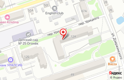 МТС, салон-магазин в переулке Урицкого на карте