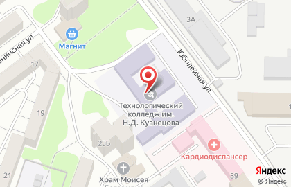 СОТАПС, Самарский областной техникум аграрного и промышленного сервиса на Теннисной улице на карте