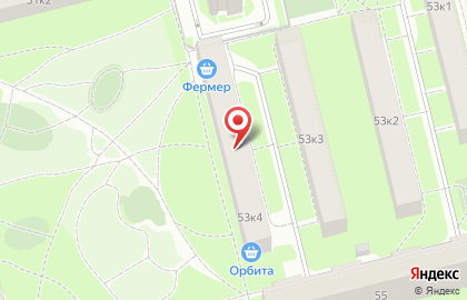 Орбита на Витебском проспекте на карте