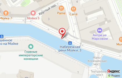 Судоходная компания Самсон на Невском проспекте на карте