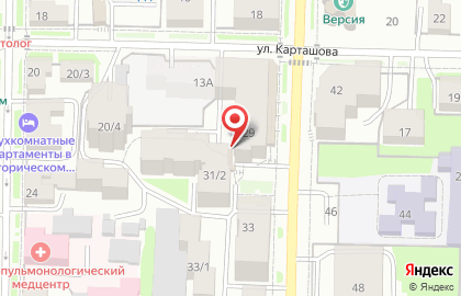 Отделение службы доставки Boxberry на улице Белинского на карте