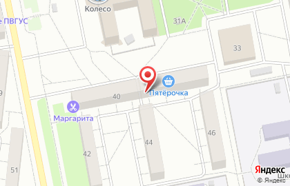 Салон-парикмахерская Fortuna в Центральном районе на карте