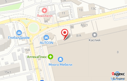 Автосервис Инжектор на Минусинской улице на карте