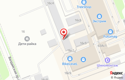 Интернет-магазин Topklev.ru в Валадайском проспекте на карте