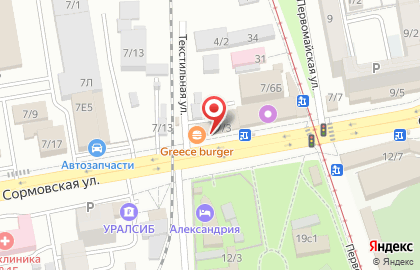 Букмекерская контора БалтБет в Карасунском районе на карте