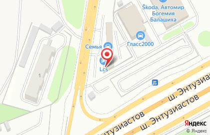Растворно-бетонный узел РБУ Балашиха на карте