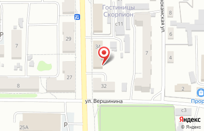 Магазин Автосфера на улице Шишкина на карте