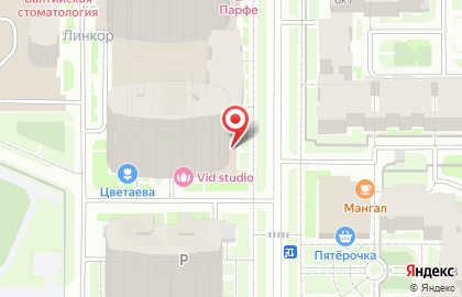 Ателье в Санкт-Петербурге на карте