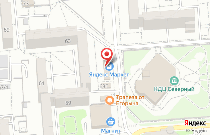 Пиццерия Chicago на улице Владимира Невского на карте