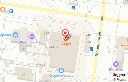 Быстроденьги, ООО Магазин малого кредитования на Тополиной улице на карте