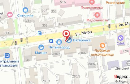 Торговый центр Птица на карте