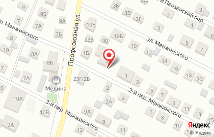 Торгово-производственная компания детской одежды Утенок во 2-м переулке Менжинского на карте