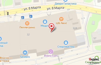 Магазин кондитерских изделий Сладкая лавка на улице 8 Марта на карте