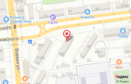 Аптека в Астрахани на карте