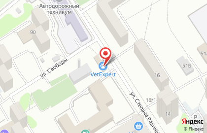Barin в Железнодорожном районе на карте