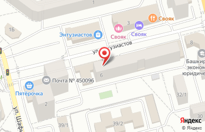 Городская клиническая больница №21 на улице Энтузиастов на карте