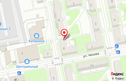 Поликлиника №3 Балашихинская областная больница в Балашихе на карте