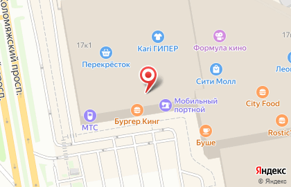 Платёжный терминал МКБ на Коломяжском проспекте на карте
