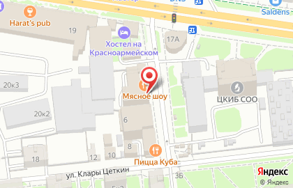 Магазин Ивановский-Текстиль.РФ на улице Клары Цеткин на карте