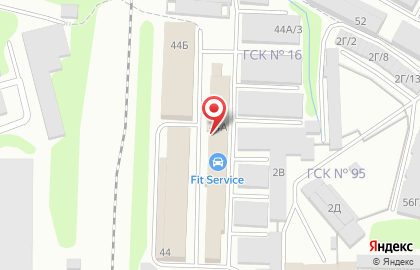 Автосервис FIT SERVICE на улице Советской Армии на карте