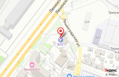 Заправочная станция Воронежская топливная компания на Ленинском проспекте, 126а на карте