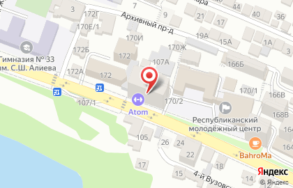 Женский массажный кабинет в Кировском районе на карте