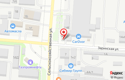 Магазин автоаксессуаров в Индустриальном районе на карте