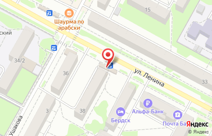 Микрокредитная компания ГоСотделение на улице Ленина на карте