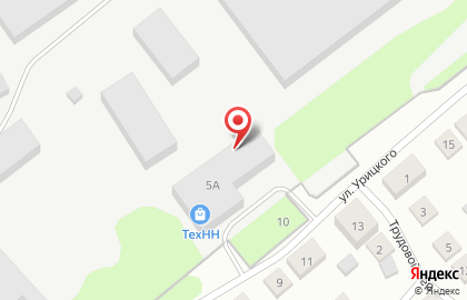 Тетраэдр на улице Воровского на карте