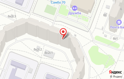 Центр досуга и спорта Соц-ин в Москве на карте